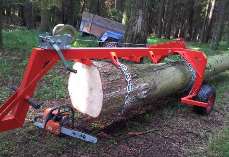 vozík na klády - foto 2