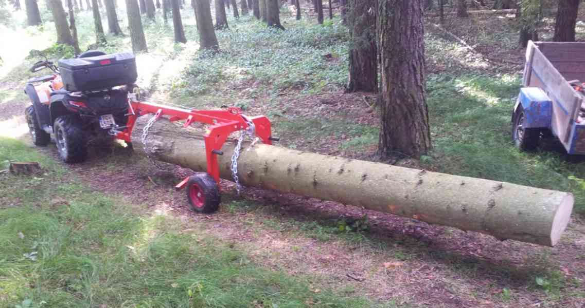 vozík na klády - foto 3