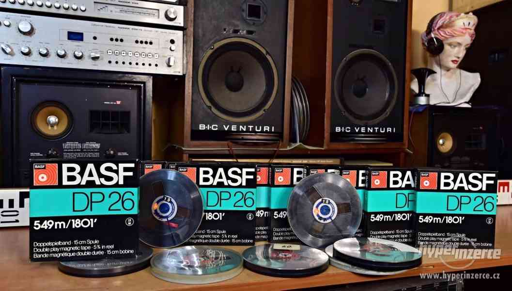 Magnetofonové pásky BASF AGFA - foto 1