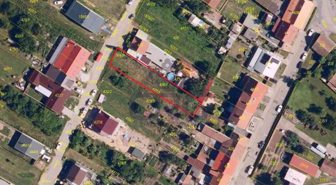 PRODEJ STAVEBNÍHO POZEMKU O CP 565 m2 V HRUŠOVANECH U BRNA - foto 8