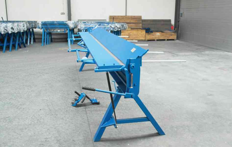 4metrová-ohýbačka-plechů Ruční ohýbačka na plech 4140mm/0,8m - foto 7