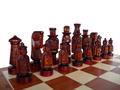 dřevěné šachy vyřezávané Španělský Dvůr 121 mad - foto 4
