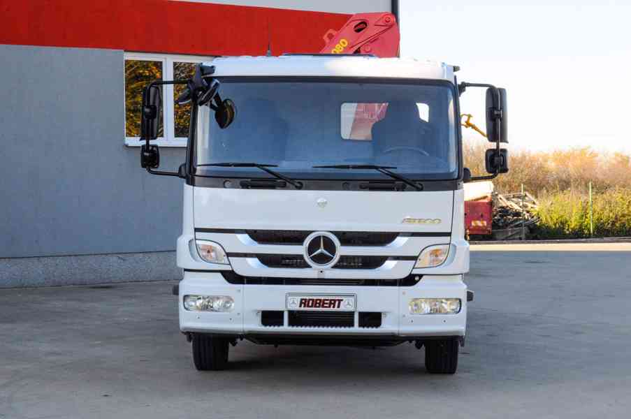 MERCEDES ATEGO 1218 HÁKOVÝ NOSIČ KONTEJNERŮ HYDR. RUKA EU5 - foto 2