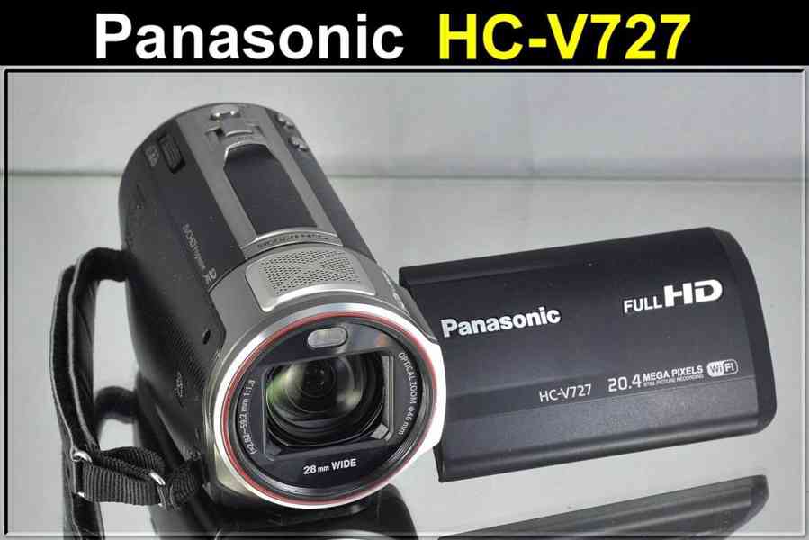 Videokamera: Panasonic HC V727 *Full HDV*Wi-Fi/NFC