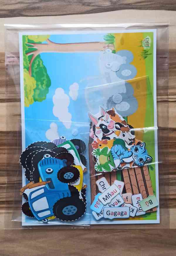 Didakticka hra "Modrý traktor - 1" - foto 4