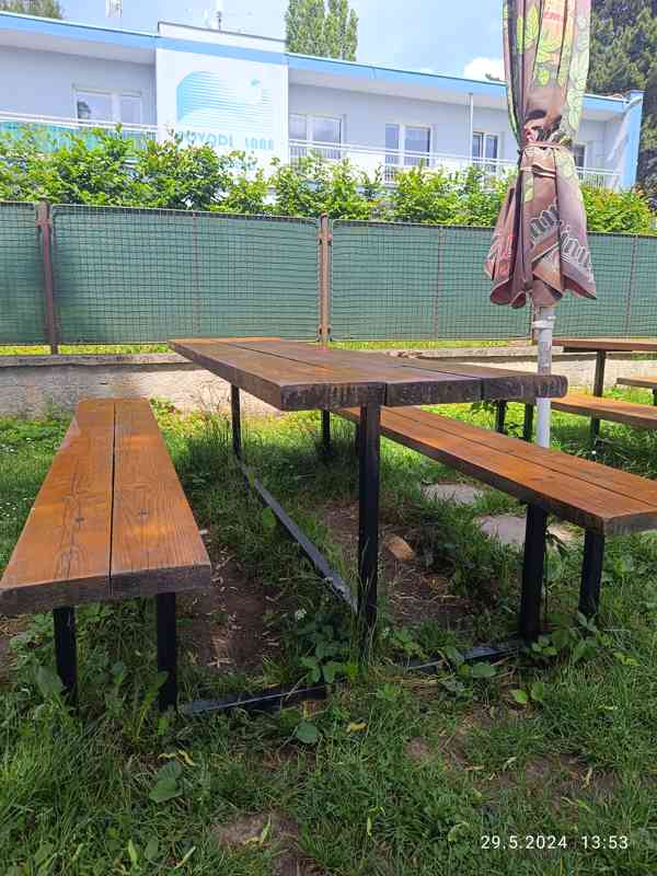 Pivní set-zahradní stůl - foto 4