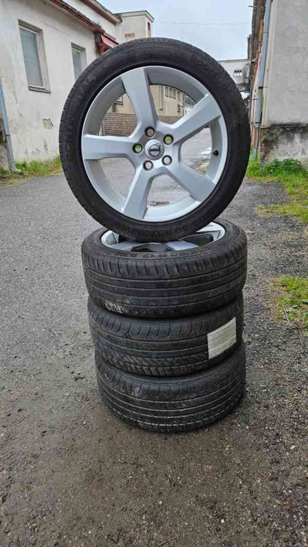 🚗 Originální ALU kola Volvo Cratus 17" s pneu – krásná sada - foto 2