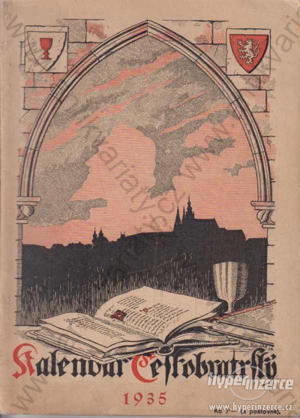 Kalendář českobratrský evangelický 1935 KNK,Kalich - foto 1