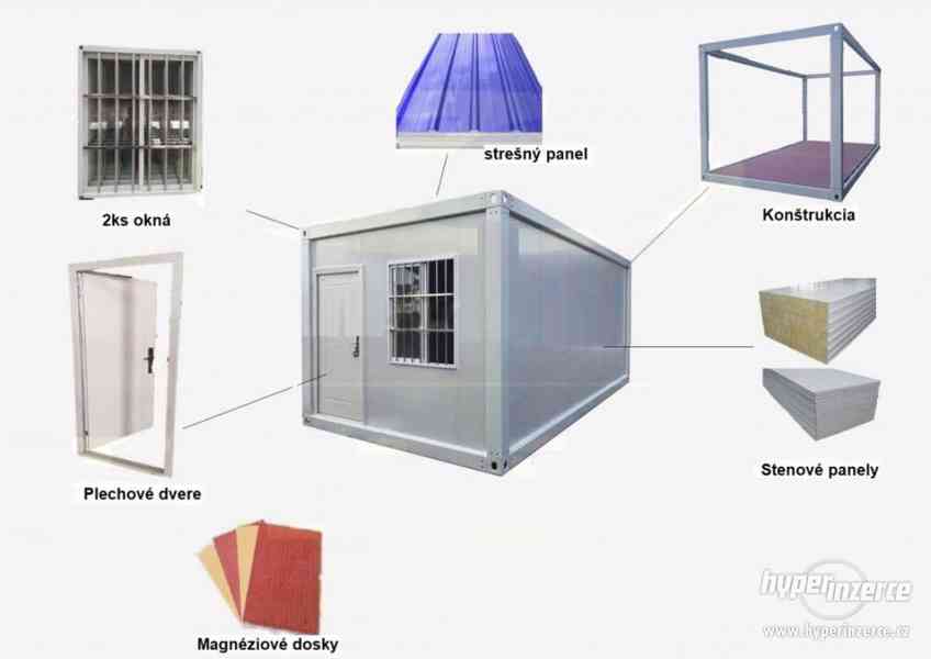 Skladaci rám / zlož si svoj lodný kontajner komplet 20 HC - foto 5