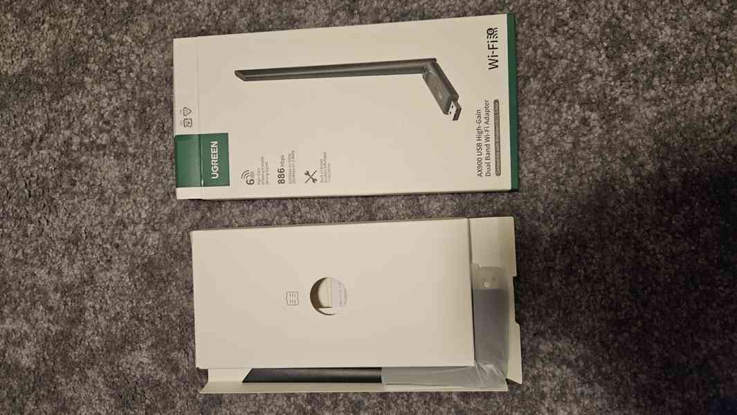 WI-FI 6 USB adaptér síťová karta UGREEN AX900 - foto 2