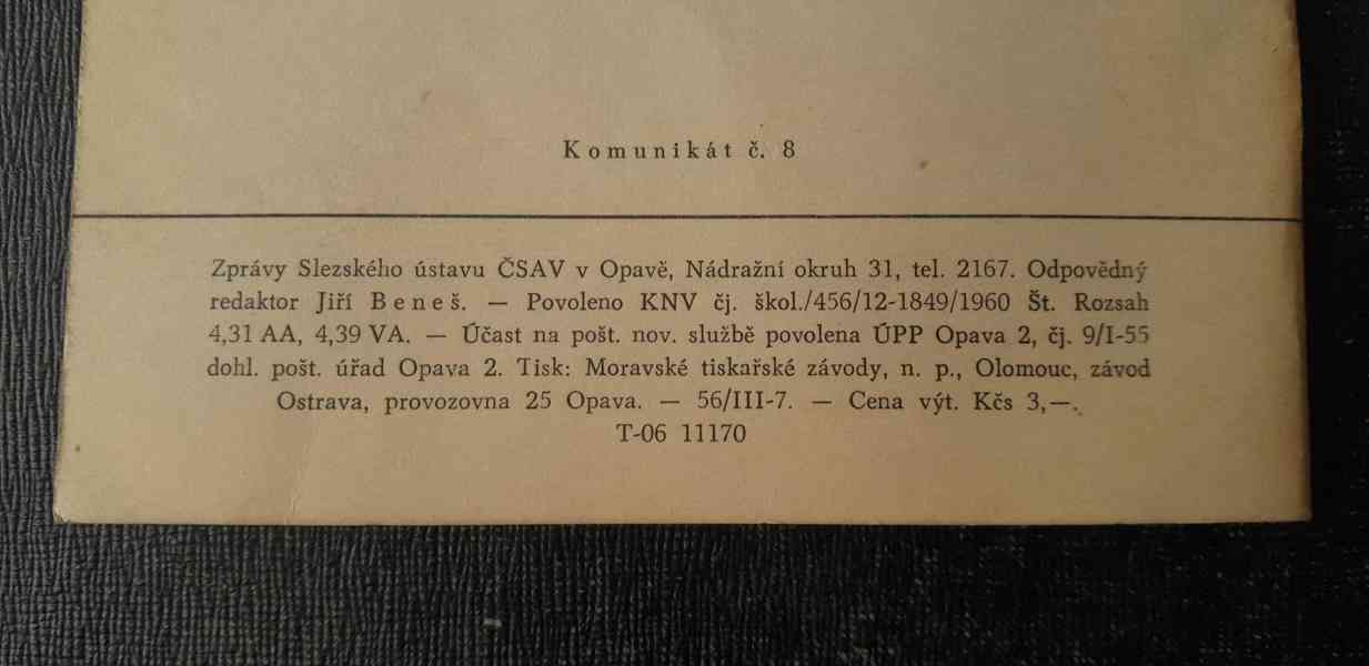 Divadelní a hudební profil Ostravska - Vymětal 1961, brožura - foto 5
