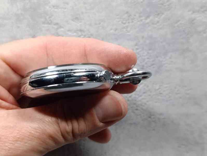 Švýcarské kapesní stopky MINERVA – funkční, krásný stav - foto 17