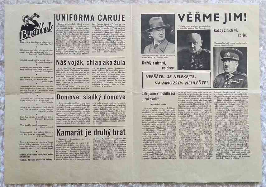 Nabízím vzácné 1. číslo 1. ročníku vojenského časopisu Voják - foto 2