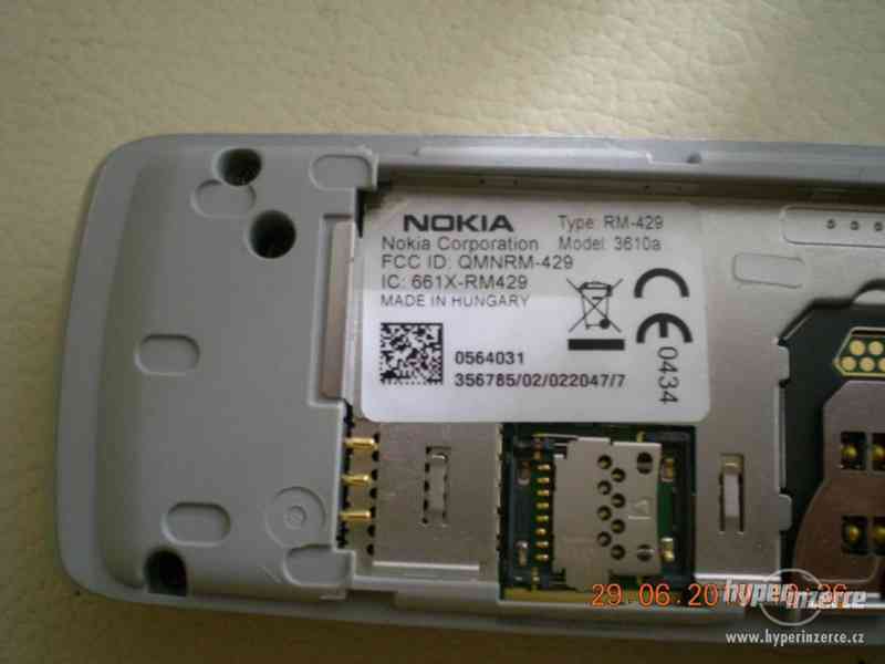 Nokia 3610 Fold z r.2008 - plně funkční véčkový telefon - foto 11