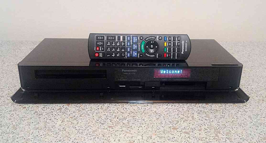 ⚠️⚡️Panasonic DMR-BCT750 3D Blu-ray rekordér / 500GB HDD - foto 2