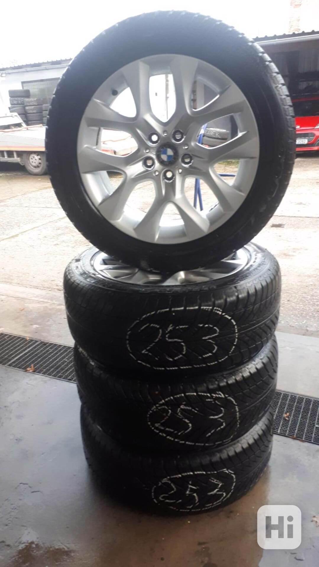 Sada 4 ALU kol na BMW, X5, 255/50 R19 Pneu Good Year Ultra G - foto 1