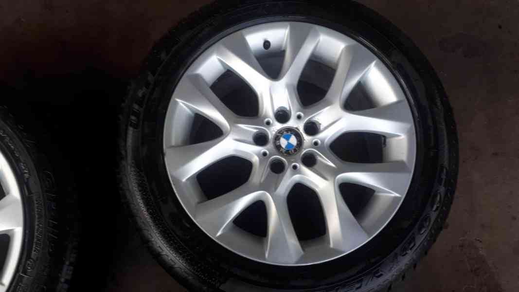 Sada 4 ALU kol na BMW, X5, 255/50 R19 Pneu Good Year Ultra G - foto 2