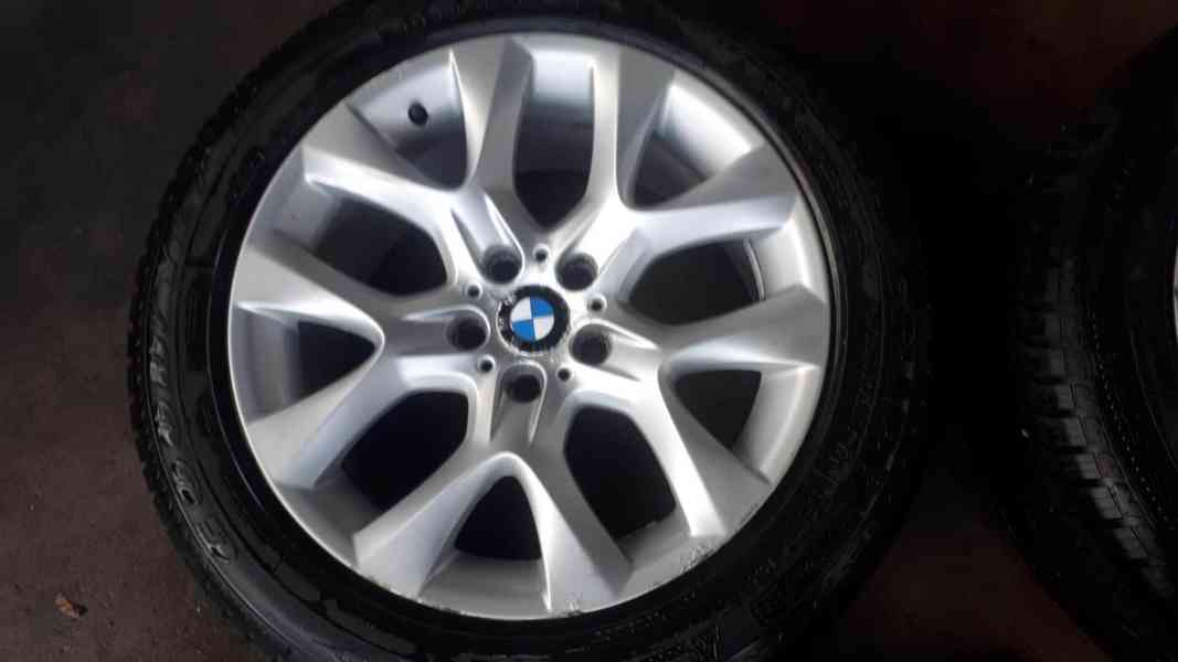 Sada 4 ALU kol na BMW, X5, 255/50 R19 Pneu Good Year Ultra G - foto 3