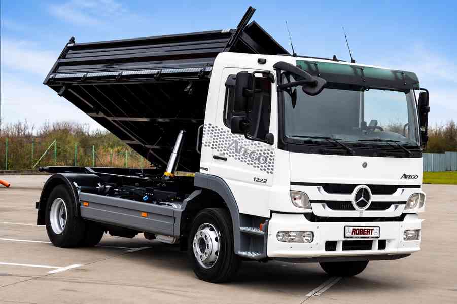 MERCEDES ATEGO 1222 TŘÍSTRANNÝ S3 - SKLÁPĚČ - VYKLÁPĚČ EURO5 - foto 4