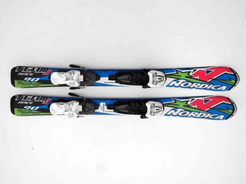 Dětské lyže Nordica Team Race 90 cm - 8888-W-2 - foto 1