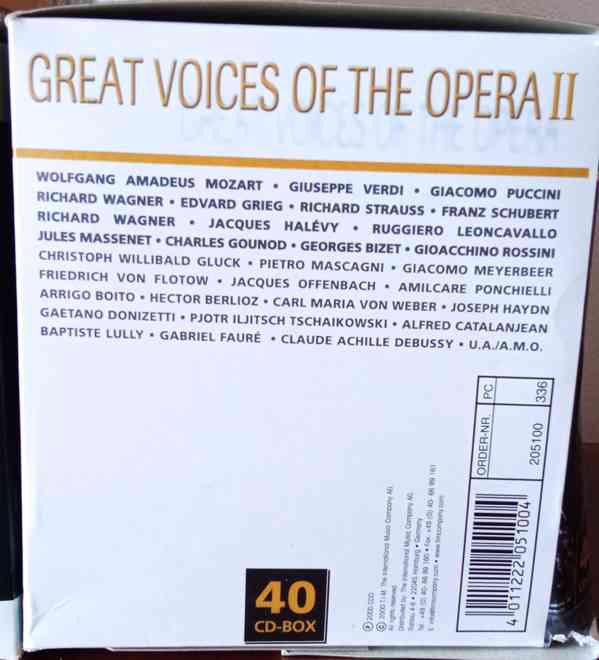 60 CD megapack - Great Voices of the Opera (novy!) - foto 4