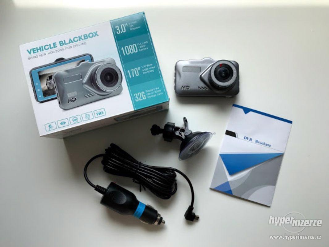 Autokamera - černá skrinka 3''displej,CZ menu,G-senzor, HDMI - foto 1
