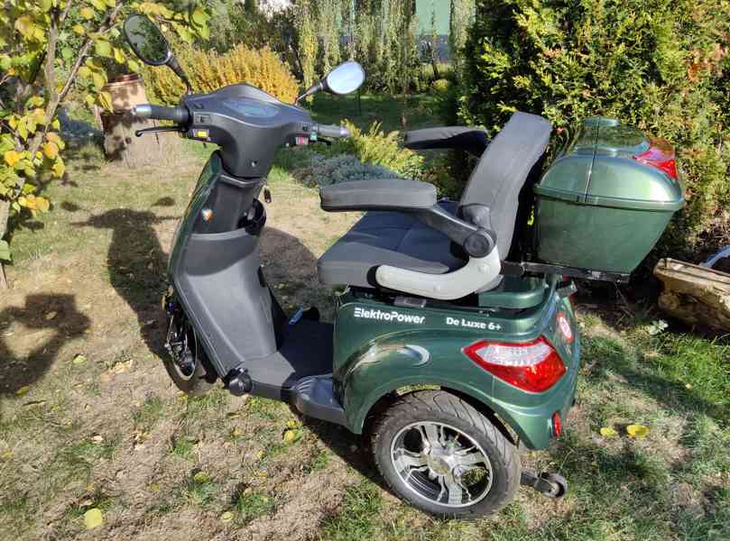 Elektrotříkolka ElektroPower De Luxe 6+ (LiFePO4, 69 km) - foto 7