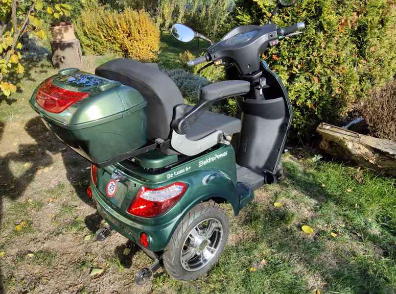 Elektrotříkolka ElektroPower De Luxe 6+ (LiFePO4, 69 km) - foto 12