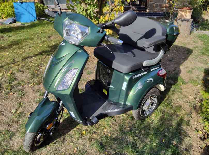Elektrotříkolka ElektroPower De Luxe 6+ (LiFePO4, 69 km) - foto 3
