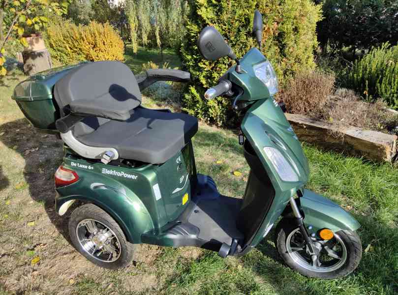 Elektrotříkolka ElektroPower De Luxe 6+ (LiFePO4, 69 km) - foto 13