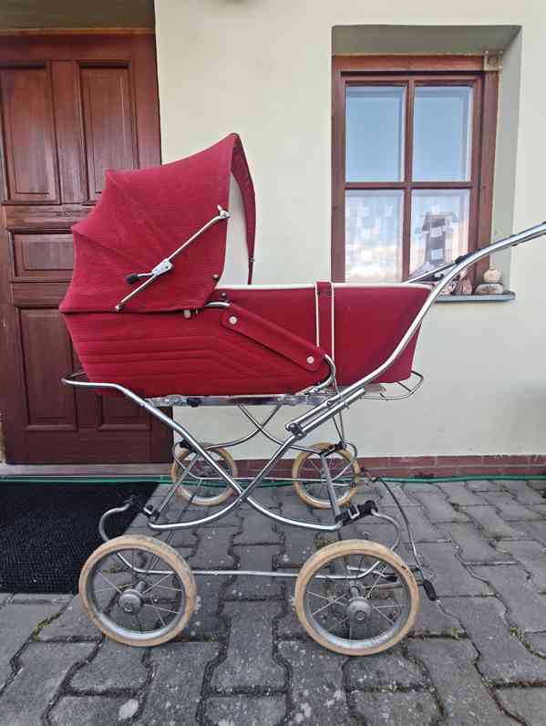 Retro kočárek LIBERTA, trojkombinace