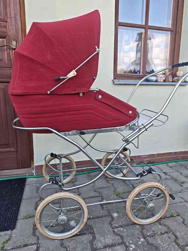 Retro kočárek LIBERTA, trojkombinace - foto 4