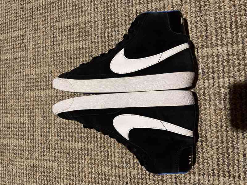 Nike Blazer Mid Black Premium Suede, velikost 38,5 - foto 7