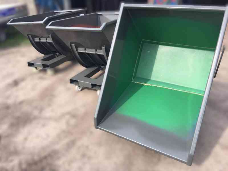 Pojemnik samoopróżniający 0,5m3, kontener - foto 5