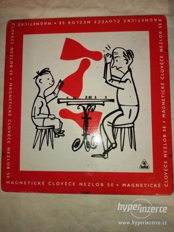 MAGNETICKÉ ČLOVĚČE NEZLOB SE - zn. tofa - foto 2