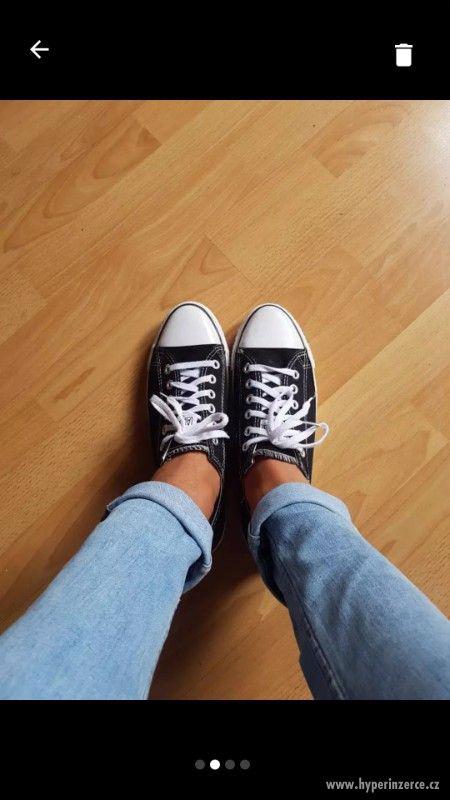 Černé boty Converse - foto 3