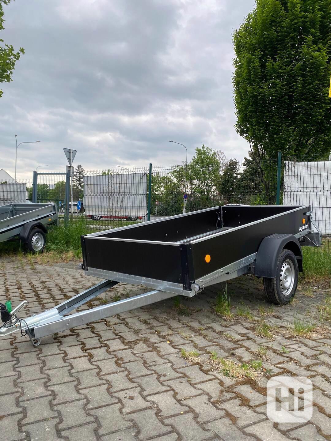 Přívěs AGADOS VZ-26 250x130cm 750kg překližkové bočnice - foto 1