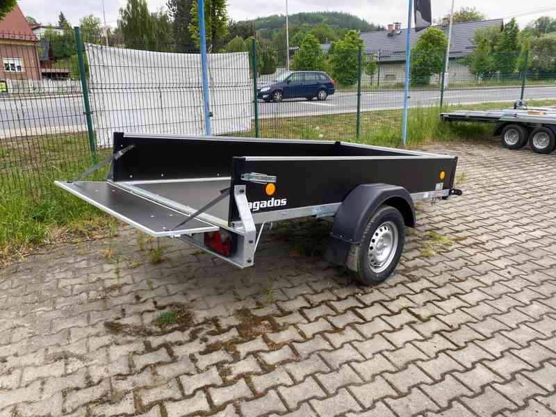  Přívěs AGADOS VZ-26 250x130cm 750kg překližkové bočnice - foto 5