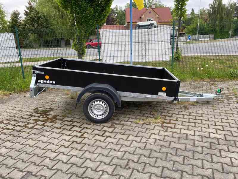  Přívěs AGADOS VZ-26 250x130cm 750kg překližkové bočnice - foto 2