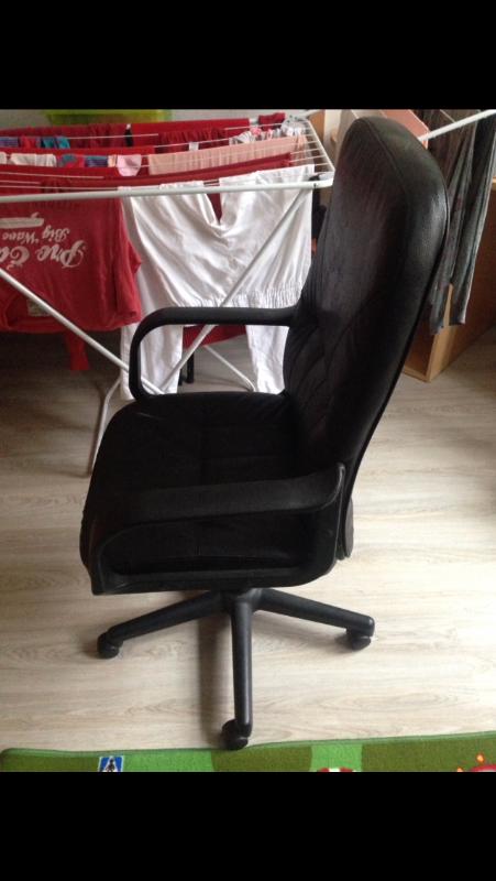 Prodám kancelářskou židli eko kuže - foto 2