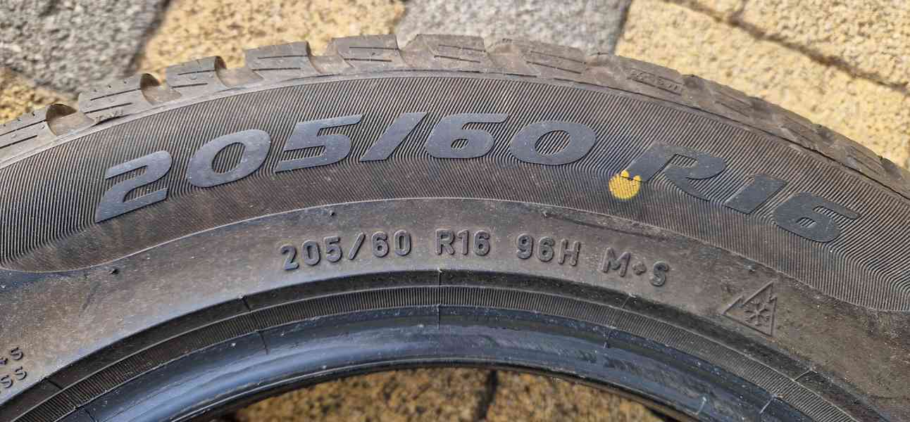Zimní penu 205/60/R16, vzorek 6.5mm - foto 3