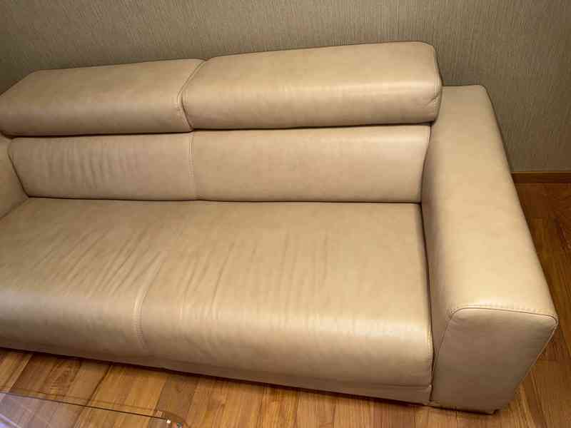 Kožená italská sedačka - foto 2