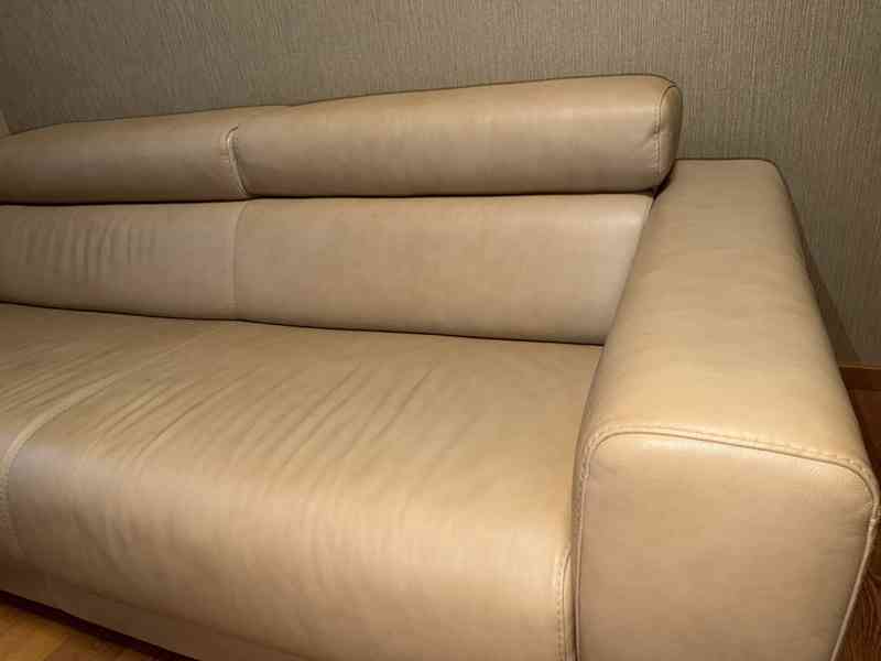 Kožená italská sedačka - foto 3