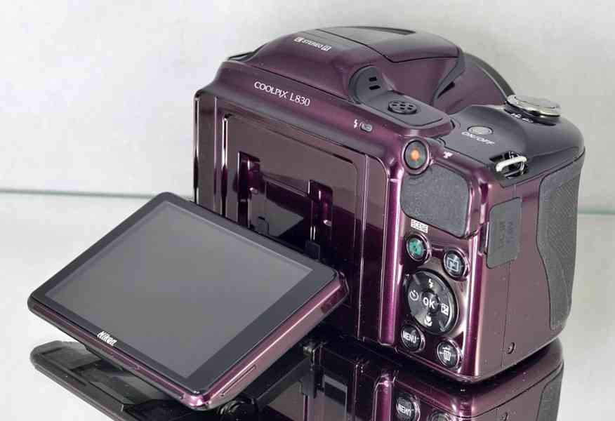 Nikon CoolPix L830 *34x O.ZOOM*Full HDV*brašna - foto 9