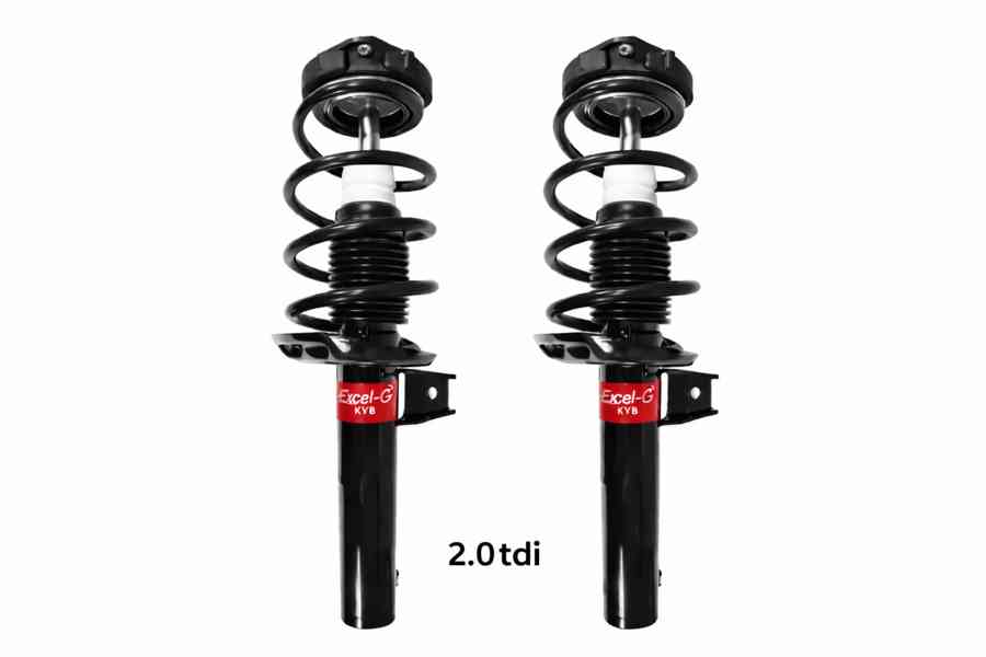 2x Kompletní přední tlumič - KYB - Octavia II - Golf V  - foto 2