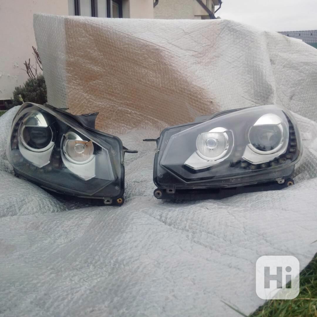led xenon xenony vw golf vi 6 pravy levy svetlo - foto 1