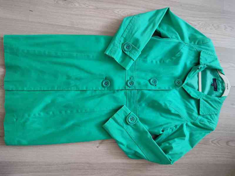 hráškově zelený kabátek DEBENHAMS - foto 1