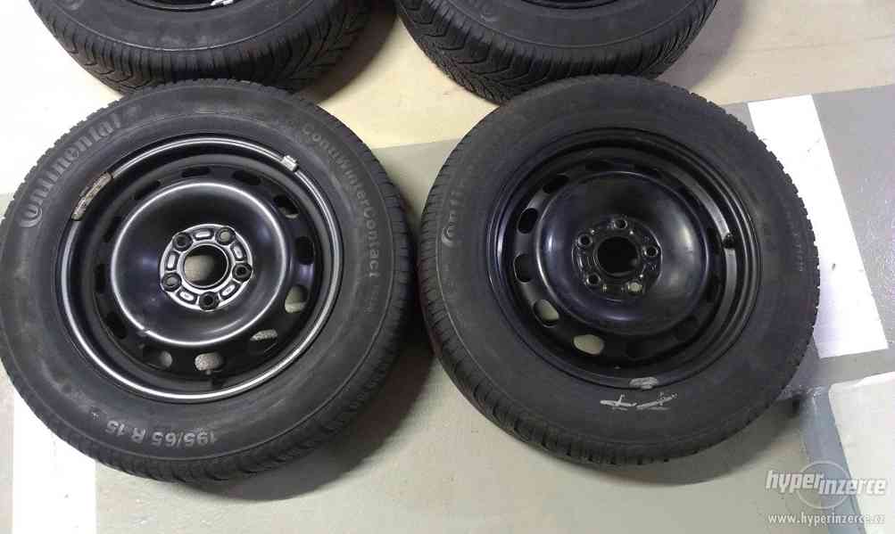 Zimní pneu 195/65r15 FORD 6x15 5X108 et 52.5 7mm - foto 3