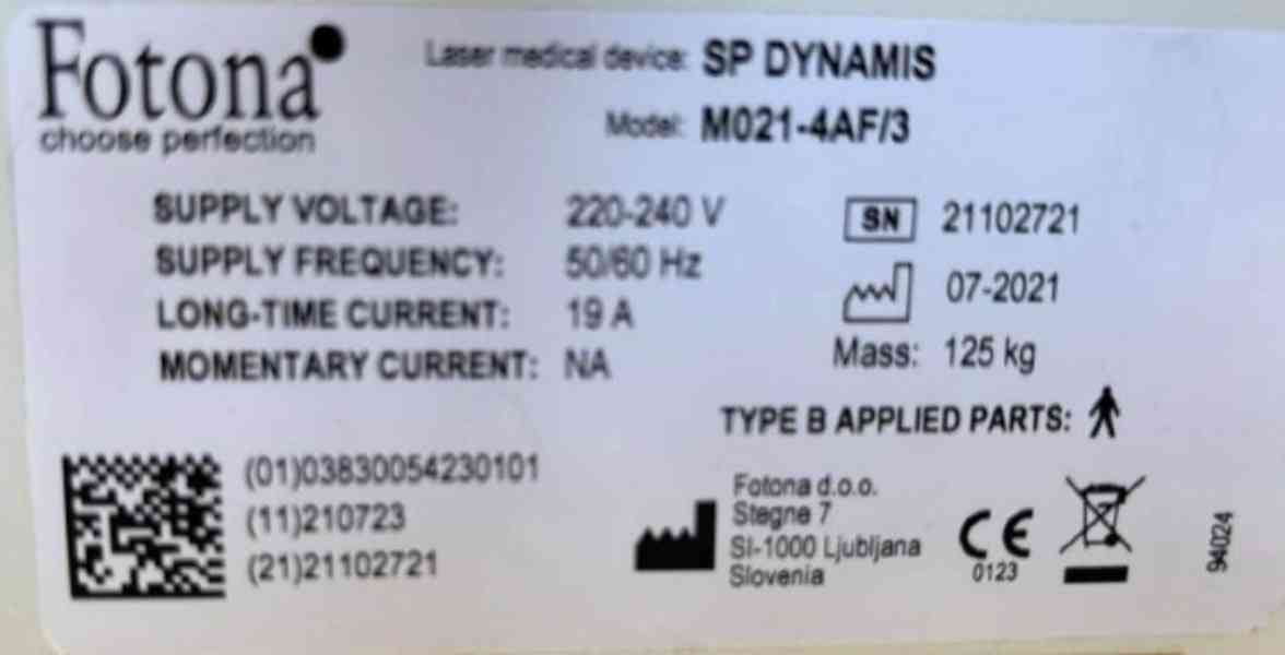 FOTONA SP DYNAMIS LASER - foto 3