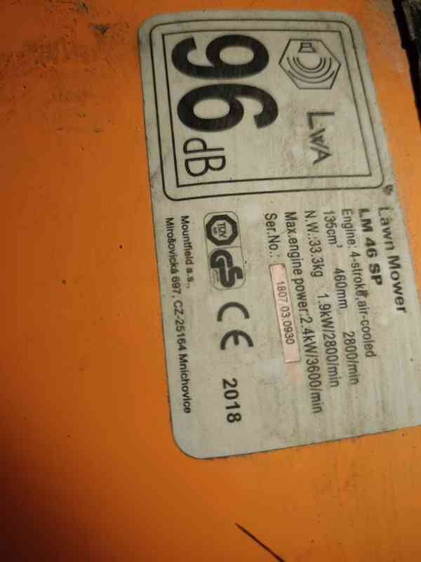 Sekačka Patriot LM 46 SP - foto 8